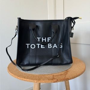Black coloured Tote bag